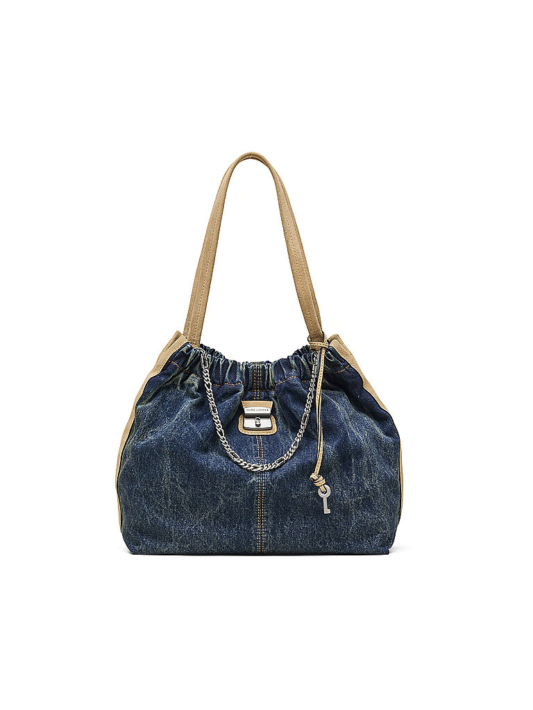 Marc Jacobs The Tote Bag Shopper Dark Wash Indigo